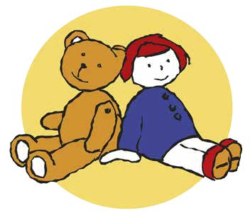 Vereinigte Teddy-Bären und Spielzeugfreunde